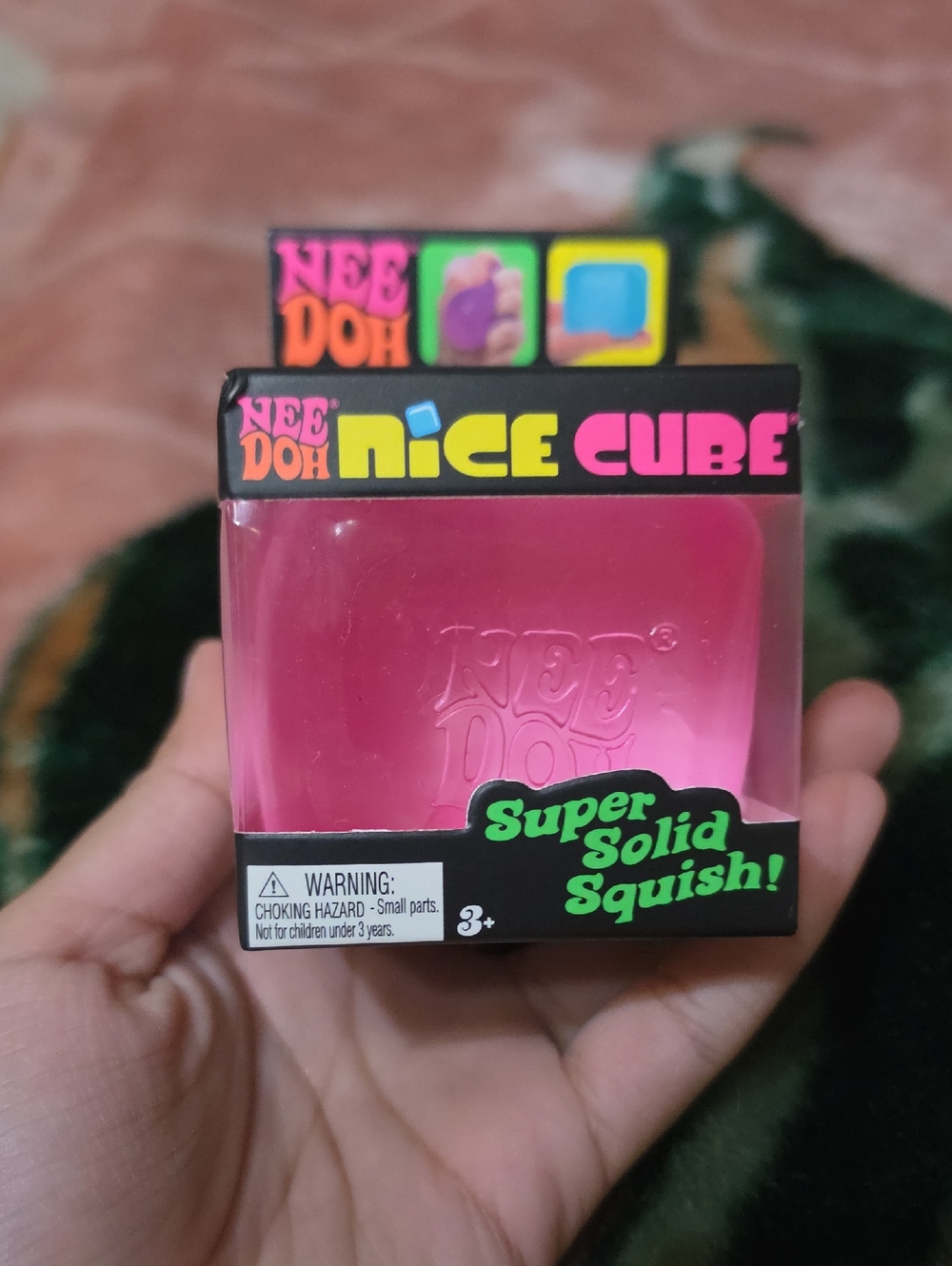 Nice Cube - Pink Super Solid Squish Toy